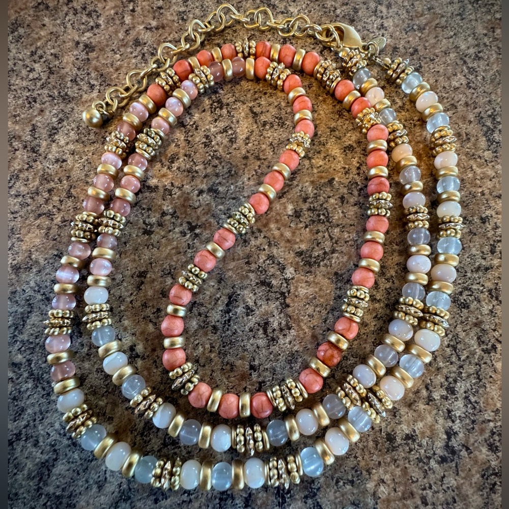 Chico’s Multicolor Beaded Necklace